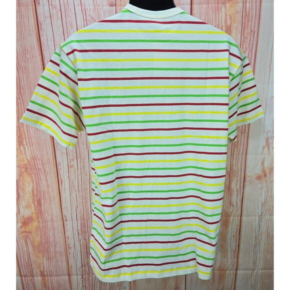 Vans Off The Wall Tee Medium Tyson Peterson Striped T-Shirt NWT - Picture 8 of 10